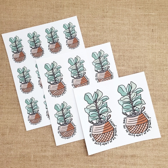 LB002 Thank You Poshmark Sticker [Price Firm] - Picture 9 of 14